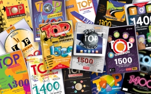 Création des couvertures du TOP Economique Midi Pyrénées - Claudine Defeuillet, graphiste designer, pour COCO and Co