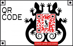 QR code personnalisé Claudine Defeuillet pour COCO and Co