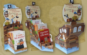 PLV bateau de pirate - Claudine Defeuillet - Graphiste