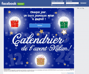 Jeu concours Facebook Éditions milan