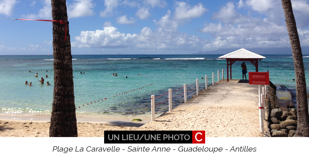 Guadeloupe plage caravelle
