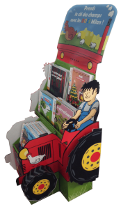 PLV tracteur coté
